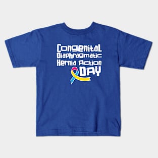 Congenital Diaphragmatic Hernia Action Day – April Kids T-Shirt